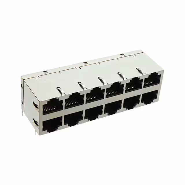 0833-2X6R-54-F Bel Fuse Inc.  Jack di connessione modulari con magneti